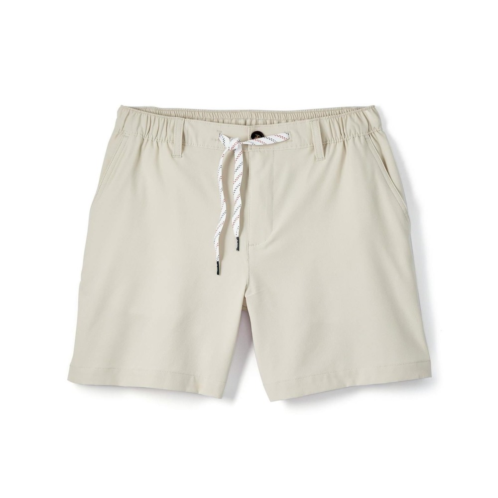 Chubbies Men's The Everywear Stretch Hybrid Short 6" Medium Beige Cream